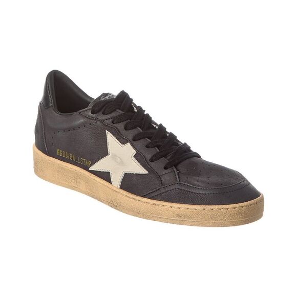 Golden Goose Ball Star Leather Sneaker, Grey - Picture 1 of 5